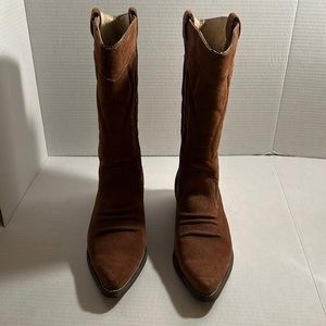SOLD: Pre-loved Roxy Giddy Brown Suede Boots size 8.5